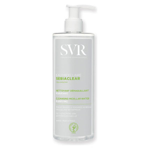 SVR Sebiaclear Eau Micellaire Nettoyant Démaquillant Purifiant 400 ML