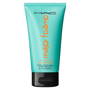MAC Major Foamo Jelly Cleanser - Detergente Gel-schiuma, Purifica + Rimuove Il Make-up 150 ML