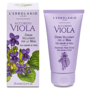 L'Erbolario Accordo Viola Crema Vellutante Per Le Mani Con Estratti Di Viola 75 ML