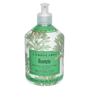 L'Erbolario Assenzio Detergente Per Mani E Corpo Alle 3 Artemisie 490 ML
