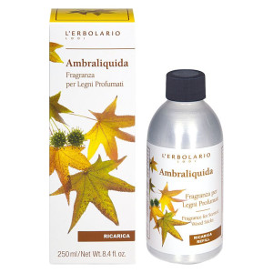L'Erbolario Ambraliquida Fragranza Per Legni Profumati 250 ML