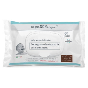 Fiocchi di Riso Salviette Delicate Acqua Non Acqua 60 PZ