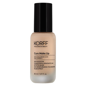 Korff Cure Make Up Skin Booster Fondotinta Idratante 24h Effetto Nude 30 ML