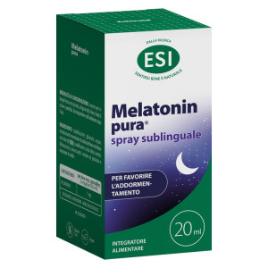 ESI Melatonin Pura Spray Sublinguale Integratore Alimentare 20 ML