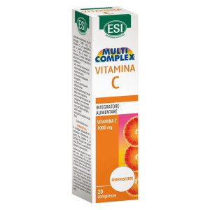 ESI Multicomplex Vitamina C Integratore Alimentare Compresse Effervescenti 20 PZ