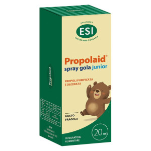 ESI Propolaid Spray Gola Junior Gusto Fragola Integratore Alimentare 20 ML