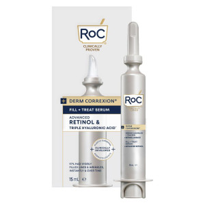 ROC Derm Correxion Fill + Treat Serum Advanced Retinol & Triple Hyaluronic Acid 15 ML