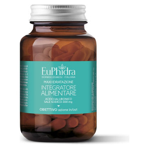 EUPHIDRA Integratore Alimentare Maxi Idratazione Capsule 60 PZ