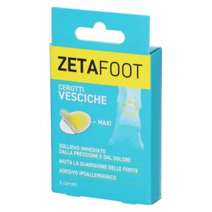 ZETAFOOT Cerotti Vesciche Maxi 6 PZ