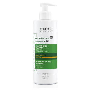 Vichy Dercos Anti Dandruff Ds Shampooing Traitant Cheveux Secs 390 ML