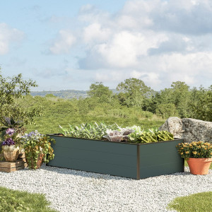 150 x 77 x 39 cm Hochbeet, Anthrazit - (GFPV00505)