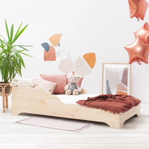 Bodenbett, Kinderbett Pomba 160x90