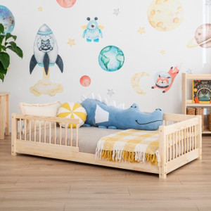 Bodenbett, Kinderbett Vedo SLIM 200x100