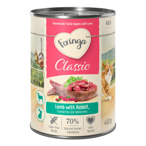 Korzystny pakiet Feringa Classic Meat Menu, 12 x 400 g  - Jagnięcina i królik