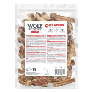 Wolf of Wilderness kawałki penisów wołowych "Open Woodlands" - 3 x 500 g