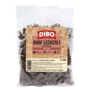 DIBO BARF, przysmaki z koniną - 2 x 200 g