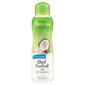 TropiClean Shed Control Lime & Cocoa, szampon dla psów i kotów - 355 ml