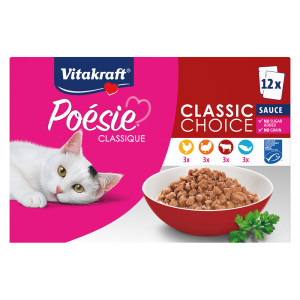 Vitakraft Poésie Classic w sosie - 24 x 85 g