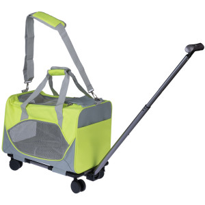 TIAKI torba transportowa na kółkach - Dł. x szer. x wys.: 44,5 x 30 x 30 cm