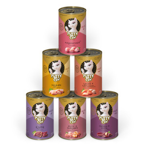 Korzystny pakiet KITTY Cat Adult Pate 24 x 400 g - Pakiet mieszany III (6 smaków)