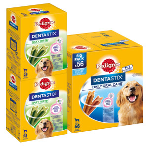 56st Dentastix + 56st Dentastix Fresh Medium Pedigree godius hund