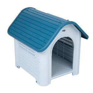 zooplus Basics plastikowa buda dla psa - Szer. x gł. x wys: 72 x 87 x 75 cm
