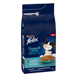 Felix Doppelt lecker, łosoś i ryba morska - 2 kg