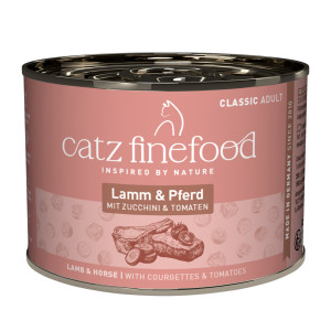 catz finefood, 6 x 200 g - Jagnięcina i konina