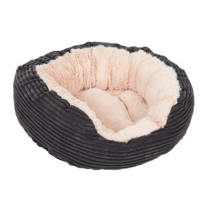 zooplus Exclusive Cozy Cord Hundsäng L81xB63xH18 cm