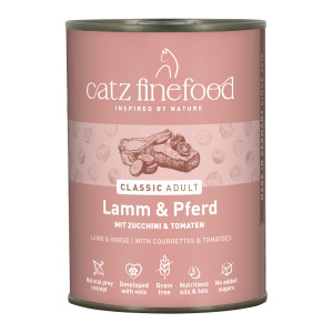 catz finefood w puszce, 6 x 400 g - Jagnięcina z koniną
