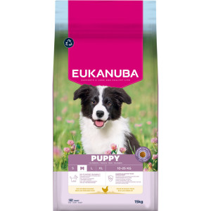 Eukanuba Premium Nutrition Puppy Medium Breed, kurczak - 15 kg