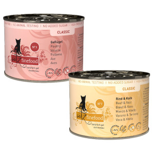 Korzystny pakiet catz finefood, 12 x 200 g - Pakiet mieszany IV