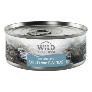 Wild Freedom Instinctive, 6 x 70 g - Wild Rapids -  Kurczak i łosoś