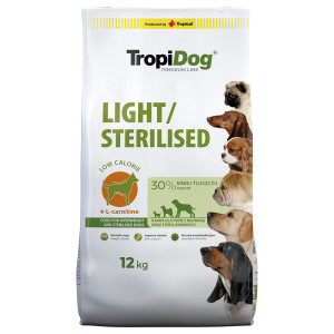 Tropidog Premium Light, Kurczak - 12 kg