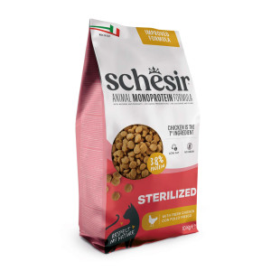 Schesir Sterilized & Light z kurczakiem - 2 x 10 kg