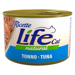 Megapakiet Life Cat "Le Ricette", 24 x 150 g - Tuńczyk