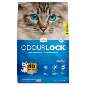 12kg ODOURLOCK parfymfritt kattströ