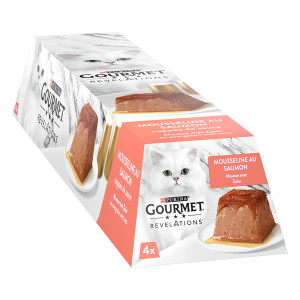 Gourmet Revelations Mus, 4 x 57 g - Łosoś