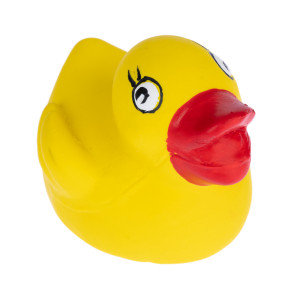 zooplus Basics lateksowa zabawka dla psa, kaczka - Dł. x szer. x wys.: 7,5 x 6 x 6 cm