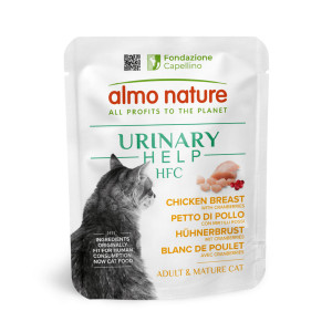 Korzystny pakiet Almo Nature HFC Urinary Help, 24 x 50 g - Pierś z kurczaka z żurawiną