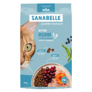Sanabelle Kitten, kurczak - 8 kg
