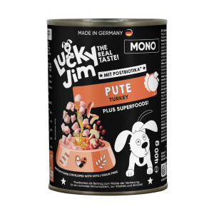 Korzystny pakiet Lucky Jim Mono, 24 x 400 g - Indyk