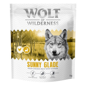 Wolf of Wilderness Adult „Sunny Glade”, jeleń - 4 x 1 kg: nowa receptura