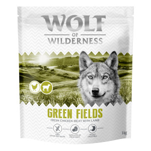 Wolf of Wilderness Adult „Green Fields”, jagnięcina - 1 kg: nowa receptura