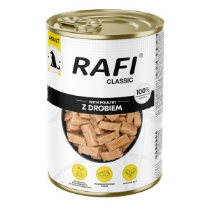 Rafi Dog, 6 x 1240 g - Kurczak