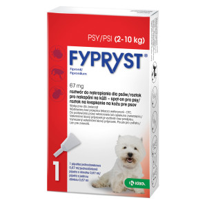 Fypryst Spot-On dla psów - 67 mg