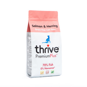 Thrive PremiumPlus, łosoś i śledź - 2 x 1,5 kg