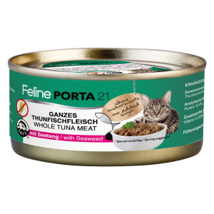 Korzystny pakiet Feline Porta 21, 12 x 156 g - Tuńczyk z wodorostami