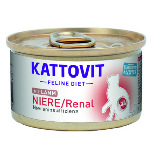 Kattovit Niere/Renal, 12 x 85 g - Jagnięcina
