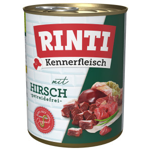 RINTI Kennerfleisch, 6 x 800 g - Jeleń